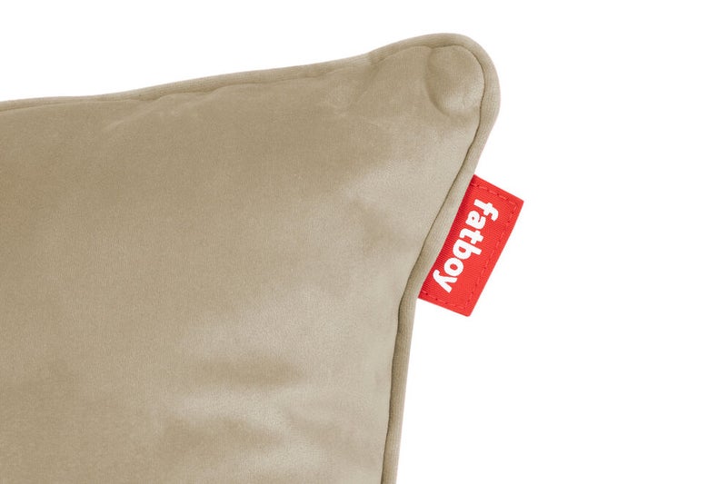 Fatboy Square Cushion Velvet (50 x 50 x 5 cm, Camel) – Super Soft, Pilling-Resistant, Made with Recycled Materials, Indoor Use, Perfect for Bean Bags/Poufs, Hugh Hefner Approved - Image 2